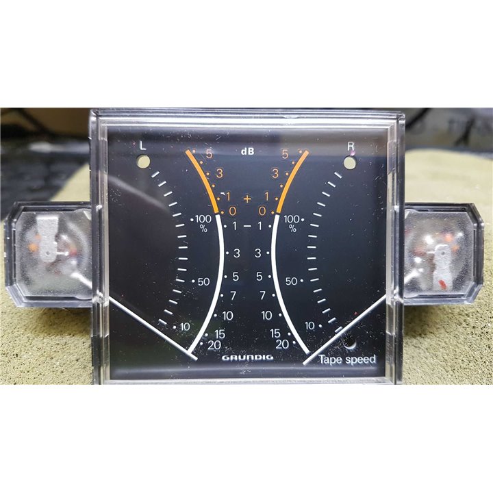 Vumetros analógicos