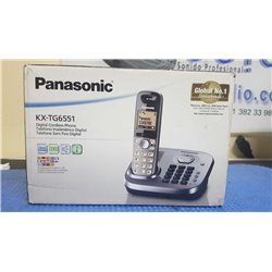 Teléfono DEC inalámbrico Panasonic KX-TG6551