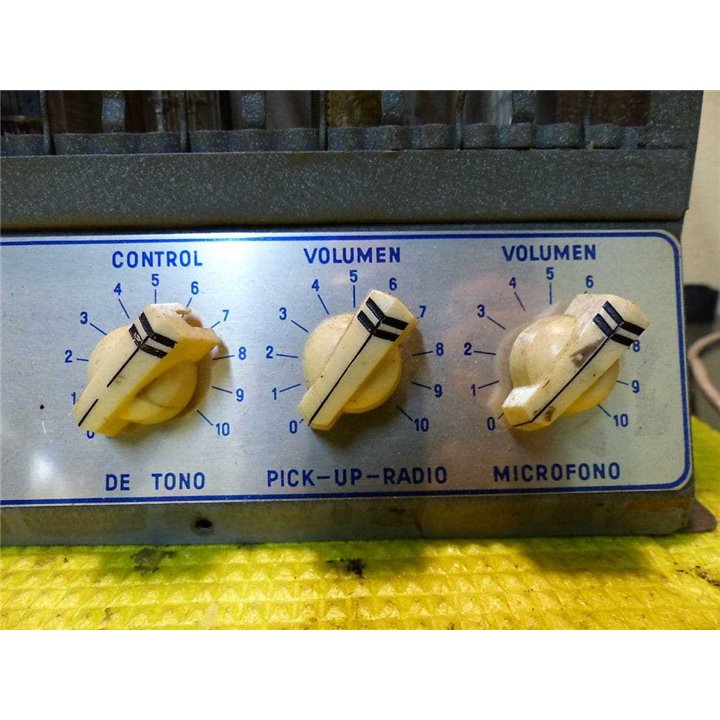 Amplificador de válvulas Optimus 1980//-50 watts