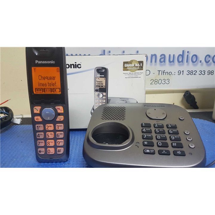 Teléfono DEC inalámbrico Panasonic KX-TG6551