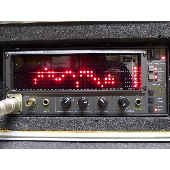 Analizador de Espectro Audio/Control/Industrial